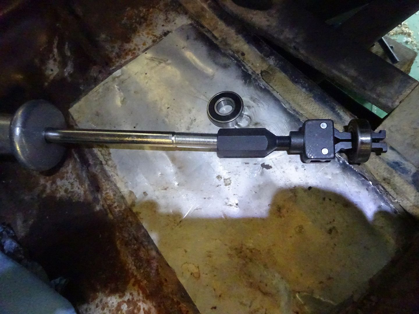 How to remove pilot bearing? '47 59A engine The Ford Barn